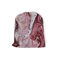 Cora; abstraction Drawstring Pouch (Large)