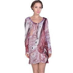 Cora; abstraction Long Sleeve Nightdress