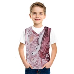 Cora; abstraction Kids  Basketball Tank Top