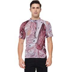 Cora; abstraction Men s Short Sleeve Rash Guard