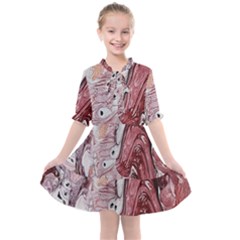 Cora; abstraction Kids  All Frills Chiffon Dress