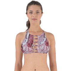 Cora; abstraction Perfectly Cut Out Bikini Top