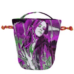 St  Cathy  Drawstring Bucket Bag by MRNStudios