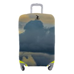 Bird Flying Over Stormy Sky Luggage Cover (small) by dflcprintsclothing