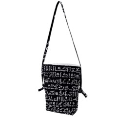 Sanscrit Pattern Design Folding Shoulder Bag by dflcprintsclothing