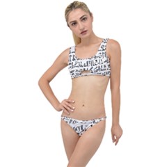 Sanscrit Pattern Design The Little Details Bikini Set by dflcprintsclothing