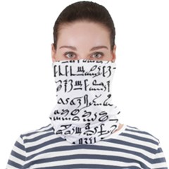 Sanscrit Pattern Design Face Seamless Bandana (adult) by dflcprintsclothing