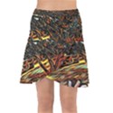 Colorful Verona Olive tree Wrap Front Skirt View1