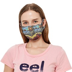 Gondola View   Crease Cloth Face Mask (adult)