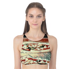 Naples Pizza On The Making Tank Bikini Top by ConteMonfrey