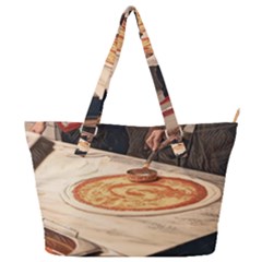 Let`s Make Pizza Full Print Shoulder Bag by ConteMonfrey