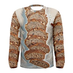 Bread Is Life - Italian Food Men s Long Sleeve Tee by ConteMonfrey