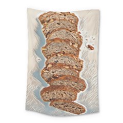 Bread Is Life - Italian Food Small Tapestry