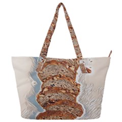 Bread Is Life - Italian Food Full Print Shoulder Bag by ConteMonfrey