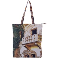 Juliet`s Windows   Double Zip Up Tote Bag by ConteMonfrey