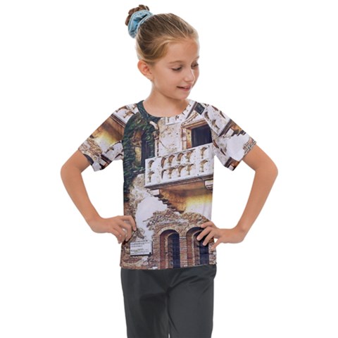 Juliet`s Windows   Kids  Mesh Piece Tee by ConteMonfrey