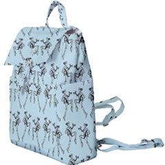 Jogging Lady On Blue Buckle Everyday Backpack by TetiBright