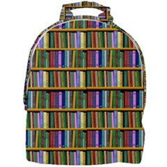 Books On A Shelf Mini Full Print Backpack