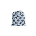 Blue Dolphins Pattern Drawstring Pouch (XS) View1