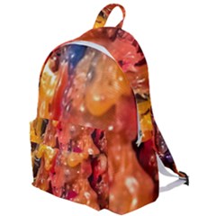 Multicolored Melted Wax Texture The Plain Backpack by dflcprintsclothing