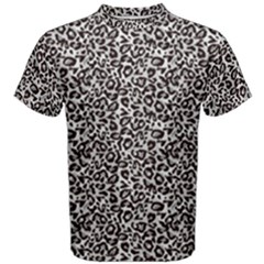 Black Cheetah Skin Men s Cotton Tee by Sparkle