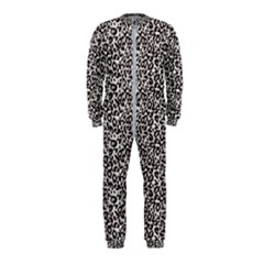 Black Cheetah Skin Onepiece Jumpsuit (kids) by Sparkle