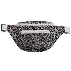 Black Cheetah Skin Fanny Pack by Sparkle