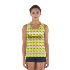 Floral Sport Tank Top  by Sparkle