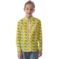 Floral Kids  Long Sleeve Shirt