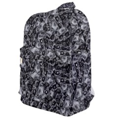 Creepy Head Mask Motif Random Pattern Classic Backpack