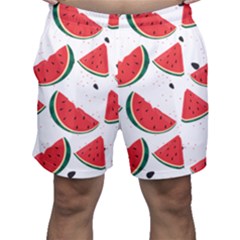 Watermelon Seamless Pattern Men s Shorts