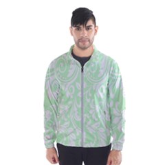 Clean Ornament Tribal Flowers  Men s Windbreaker