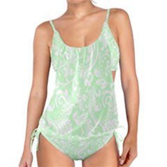 Clean Ornament Tribal Flowers  Tankini Set by ConteMonfrey