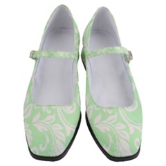 Clean Ornament Tribal Flowers  Women s Mary Jane Shoes by ConteMonfrey