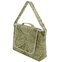 Vintage Mapa Mundi  Box Up Messenger Bag by ConteMonfrey