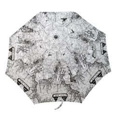 Antique Mercant Map  Folding Umbrellas by ConteMonfrey