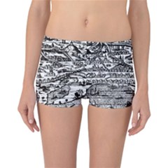 Old Civilization Reversible Boyleg Bikini Bottoms