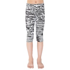 Old Civilization Kids  Capri Leggings 