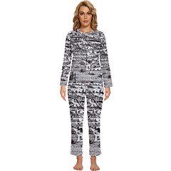 Old Civilization Womens  Long Sleeve Lightweight Pajamas Set by ConteMonfrey