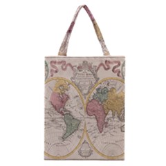 Mapa Mundi 1775 Classic Tote Bag