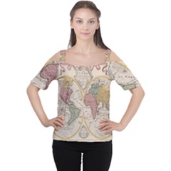 Mapa Mundi 1775 Cutout Shoulder Tee