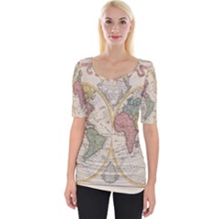 Mapa Mundi 1775 Wide Neckline Tee