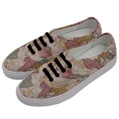 Mapa Mundi 1775 Men s Classic Low Top Sneakers by ConteMonfrey