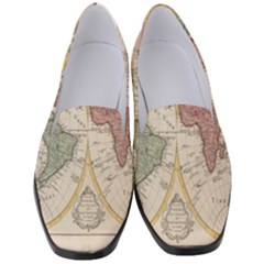 Mapa Mundi 1775 Women s Classic Loafer Heels by ConteMonfrey