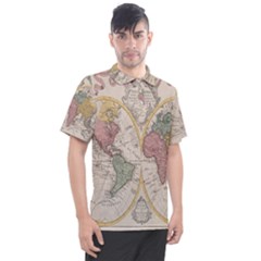 Mapa Mundi 1775 Men s Polo Tee