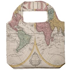 Mapa Mundi 1775 Foldable Grocery Recycle Bag by ConteMonfrey