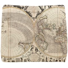 Mapa Mundi - 1774 Seat Cushion by ConteMonfrey