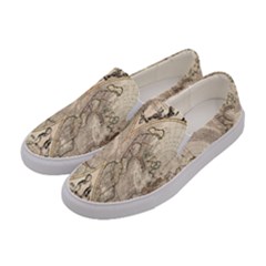 Mapa Mundi - 1774 Women s Canvas Slip Ons by ConteMonfrey