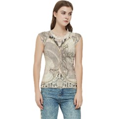 Mapa Mundi - 1774 Women s Raglan Cap Sleeve Tee