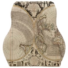 Mapa Mundi - 1774 Car Seat Velour Cushion  by ConteMonfrey